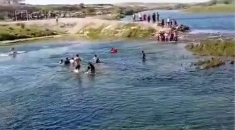 Fırat Nehri’nde Boğulma Tehlikesi