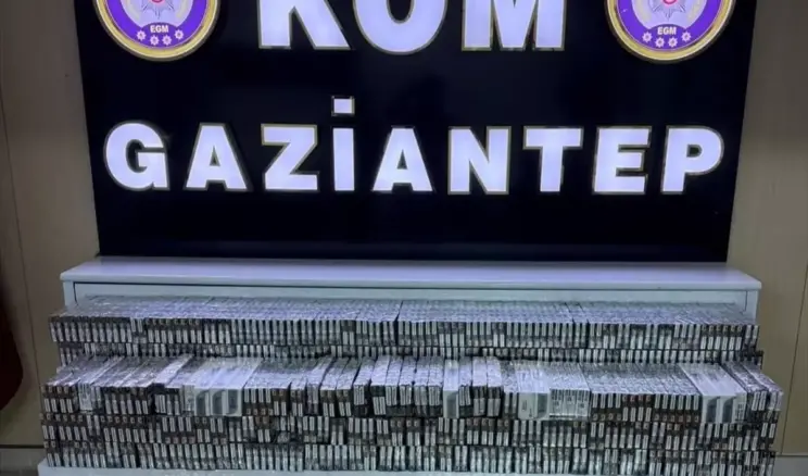 Gaziantep’te Kaçakçılık Operasyonu