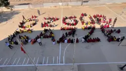 Öğrencilerden Filistin’e Destek