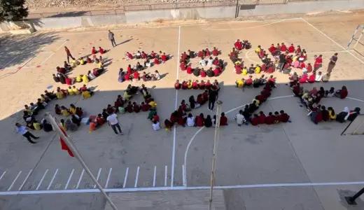 Öğrencilerden Filistin’e Destek