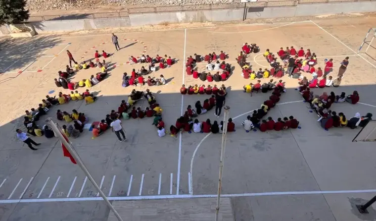 Öğrencilerden Filistin’e Destek