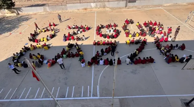 Öğrencilerden Filistin’e Destek