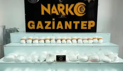 Gaziantep’te Uyuşturucu Operasyonları: 612 Kilo Ele Geçirildi