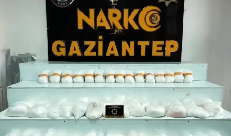 Gaziantep’te Uyuşturucu Operasyonları: 612 Kilo Ele Geçirildi